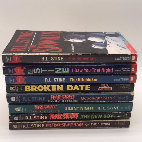 R.L Stine Lot of 8 Books including Fear Street Saga Young Adult Horror Thriller - Picture 7 of 14